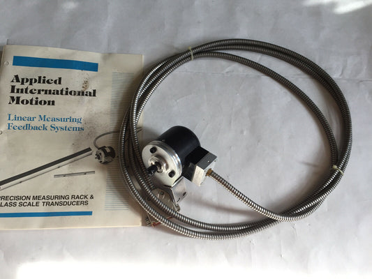 New Aim Pe2500.Ld.M Rotary Encoder. 2500 Pulses Per Revolution. 5Vdc,Sg