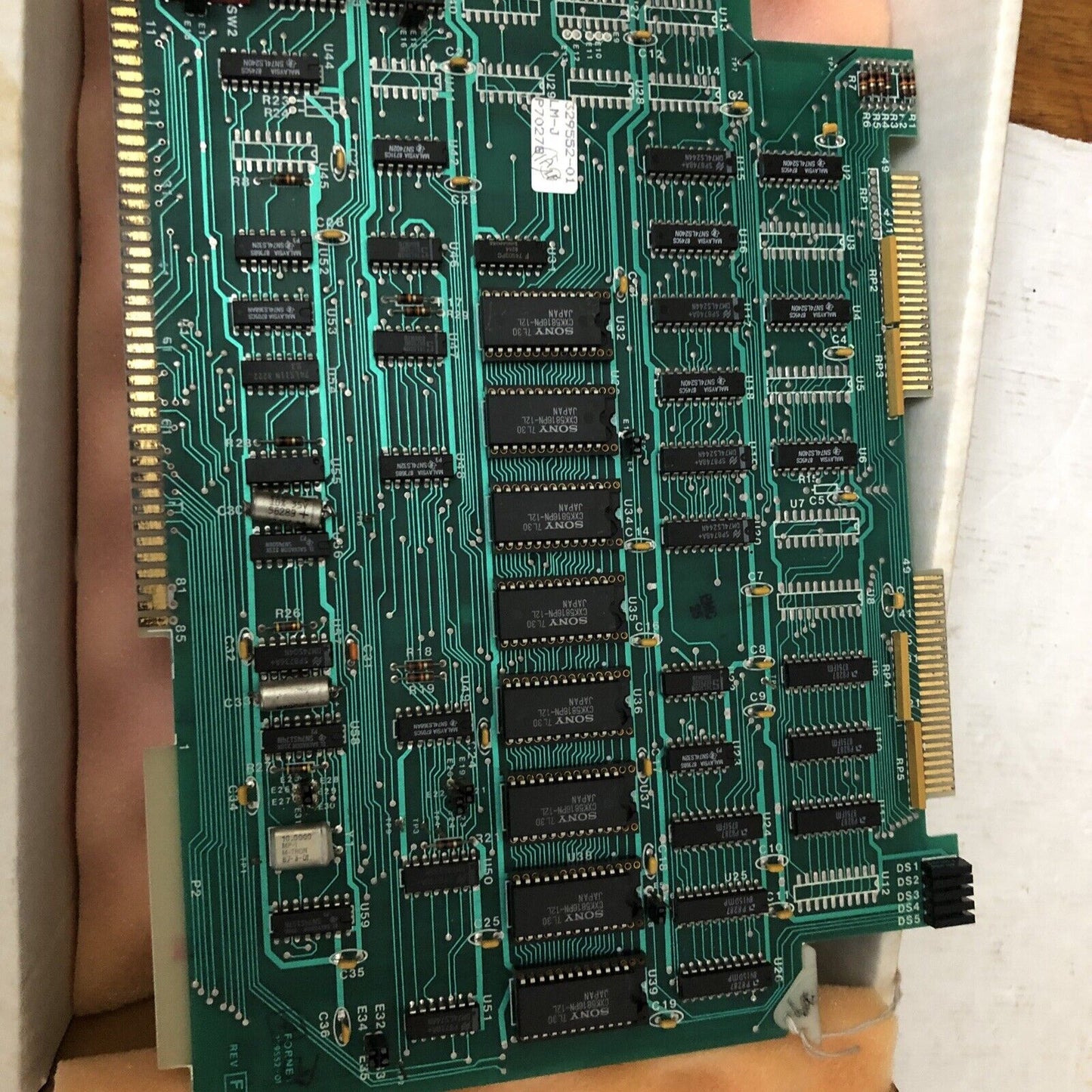Forney 329552-01 Rev.F,Ecs-A119-01,D-329551-01,32955201 Pcb Board,Eb,Cw,Cr