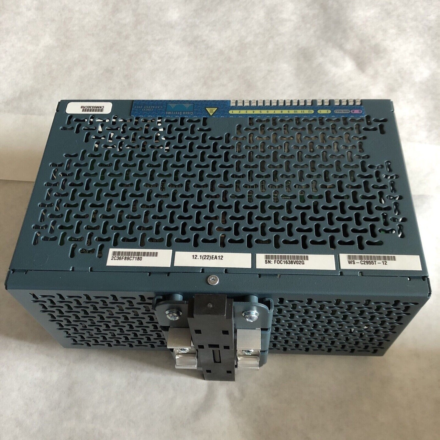 Cisco Cnm9d30cra Catalyst 2955,Cisco Ws-C2955t-12, Ethernet Switch,Eb,Ay
