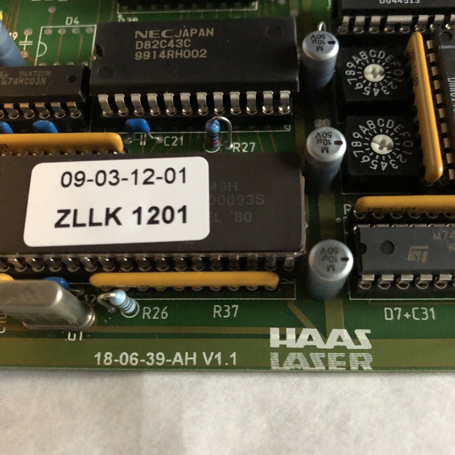 Haas-Laser Llk 18-06-39-00/02,18-06-39-Ah V1.1,Ay