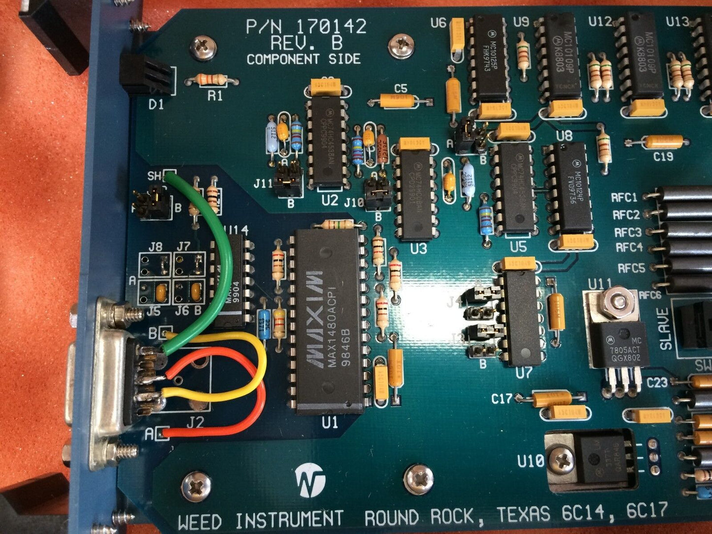 Weed 170142 Electrical Interface Module Rs-485 Db-9, Ze0t6c16ei,Eotec 6C16,Fc