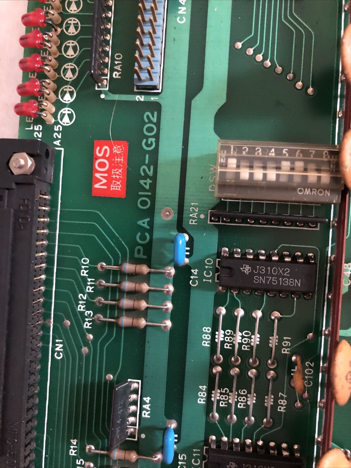 National Zuep 05101,Pca 0142-G02,Pca0142-G02  Plc Circuit Board,Db