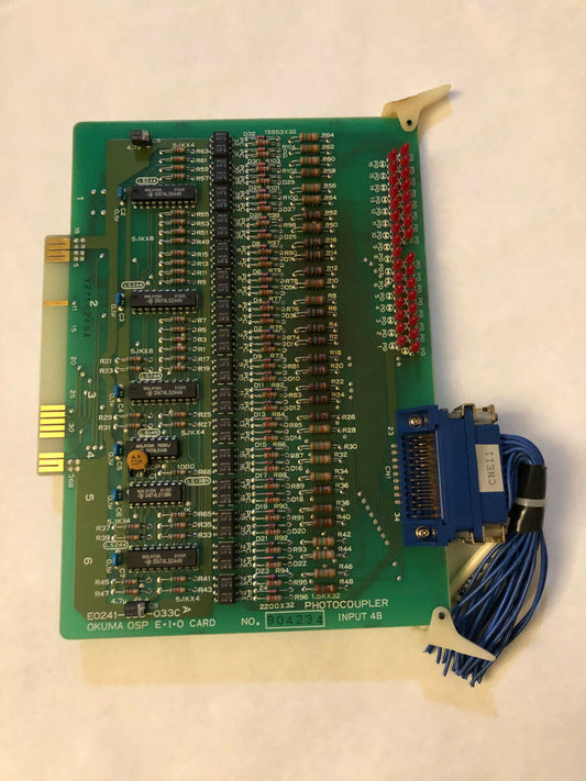 Okuma E0241-653-033C,Photocoupler Cnei3 Board,De