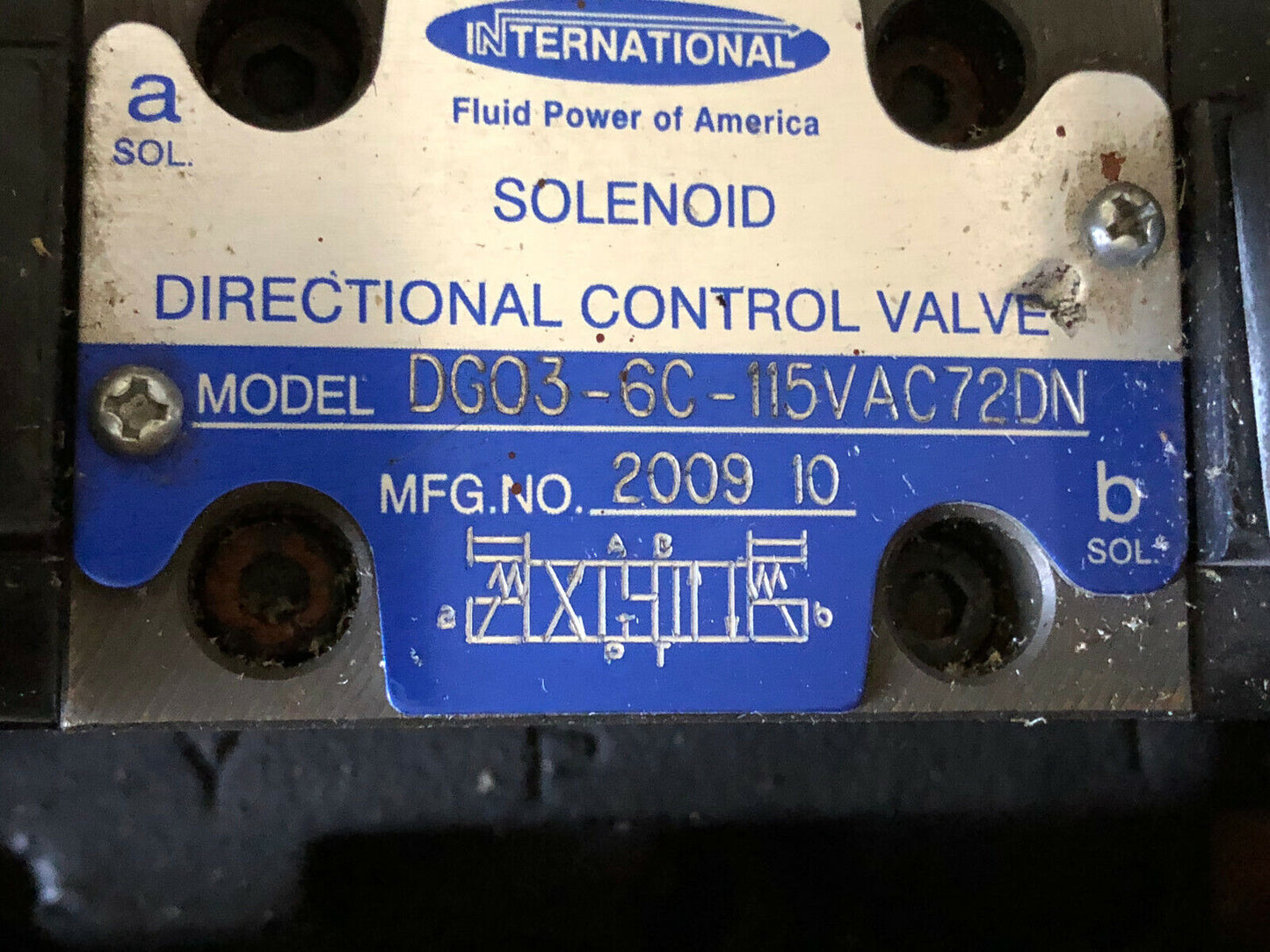 International Dg03-6C-115Vac72dn,Dg08-0C/(2C)-E-10,D08-2C-E-10 Solenoid Valve,Ap