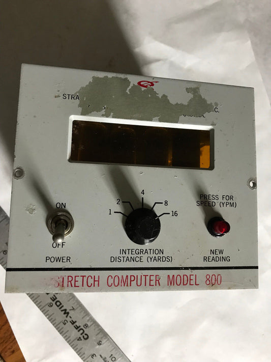 Moisture Monitor Stretch Computer 800 Model 800 By Strandberg  800,An