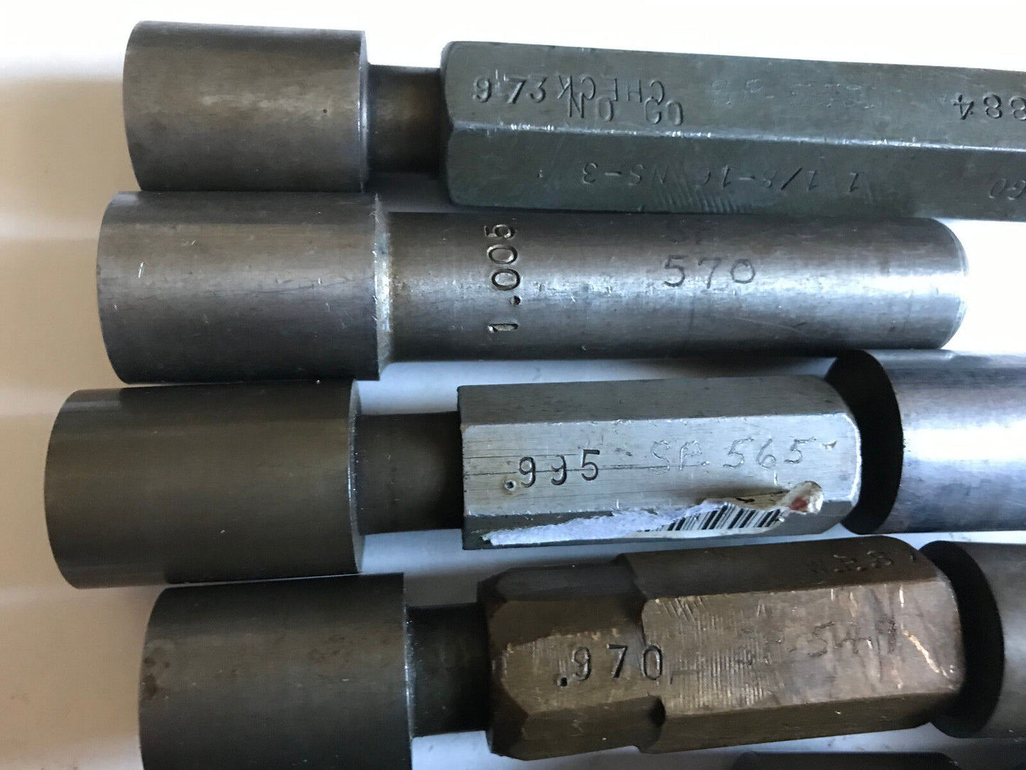 Lot The Pipe Machinery Go No Plug Inspection Gage .9625,.967,.969.953,1.109,Sh