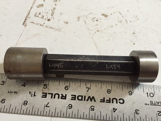 Used  Go No Go Gage, Go Nogo Guage 1.446, 1.454  ,Am