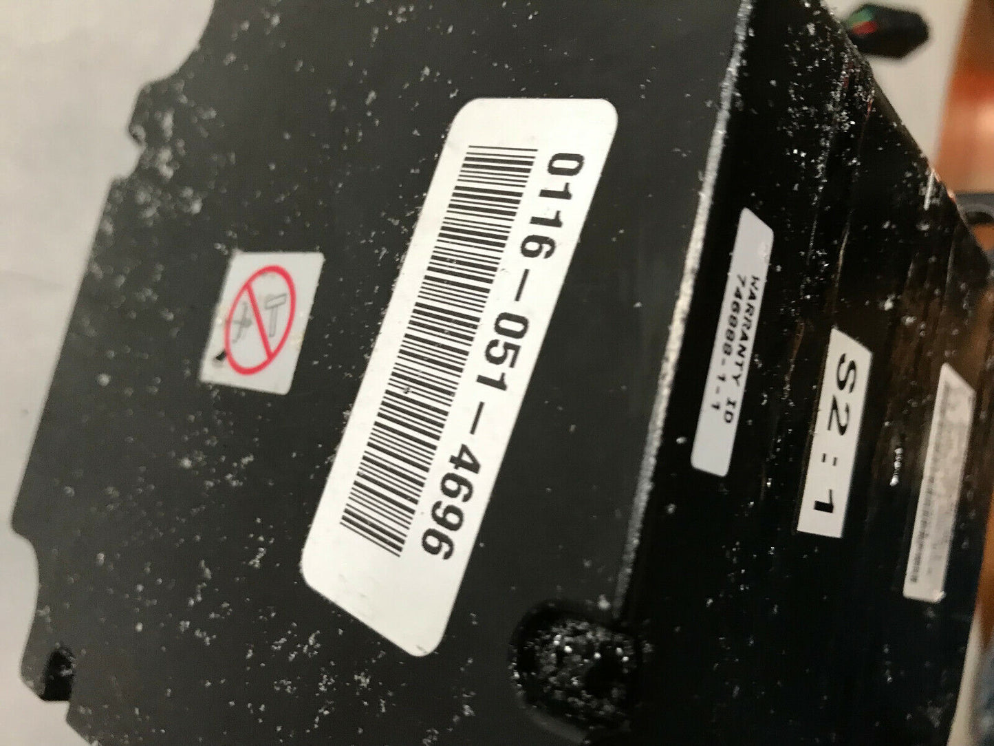 Yaskawa Sgmps-08A2e-Hg11 Ac Servo Motor,W-750,200V,5.4A,3000Rpm (Wire Damage),So