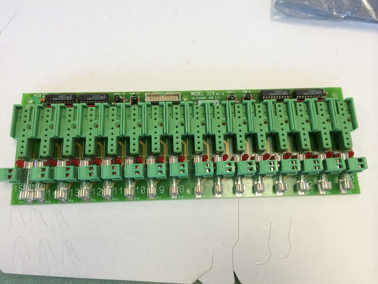 Sciemetric Multiplexer Analog Interface 223 Rev0 16 Channel Ssr Module,Fg