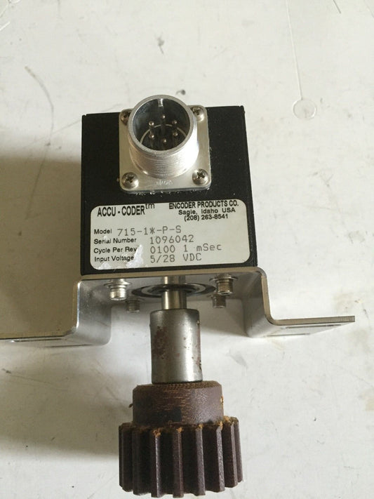 Accu-Coder 715-1*-P-S Incremental Encoder,5/25Vdc,715 1 P S,Be