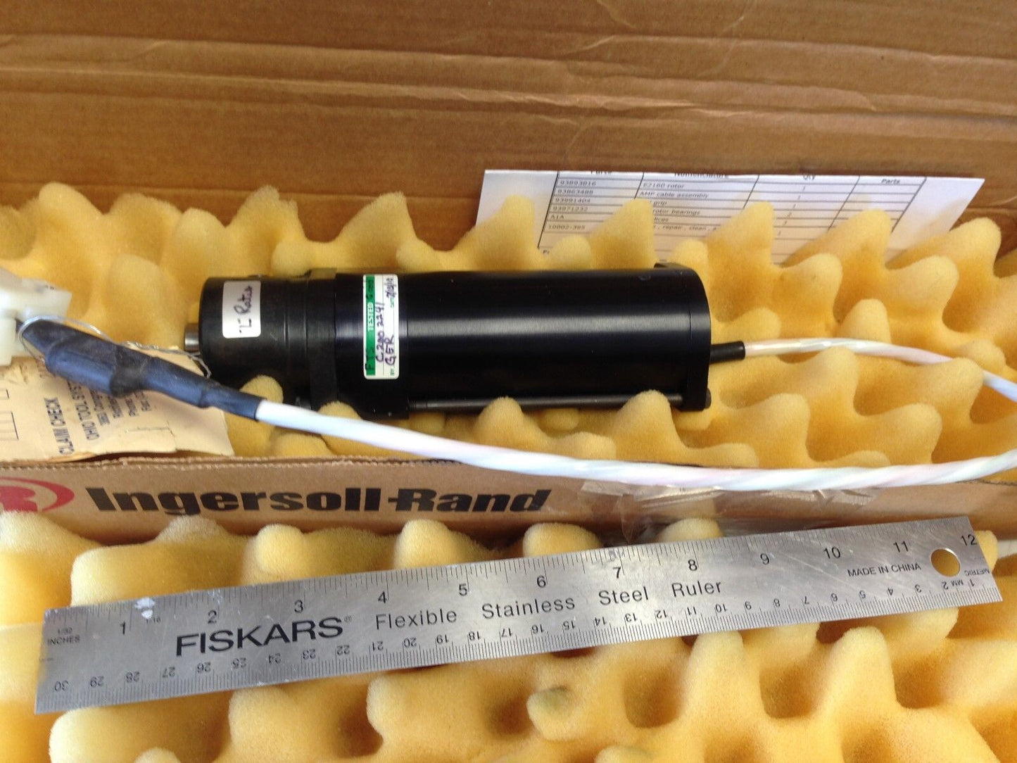 Ingersoll-Rand 928626,E2160l, 93866812R Automation Nutrunner Servo Motor,Ab