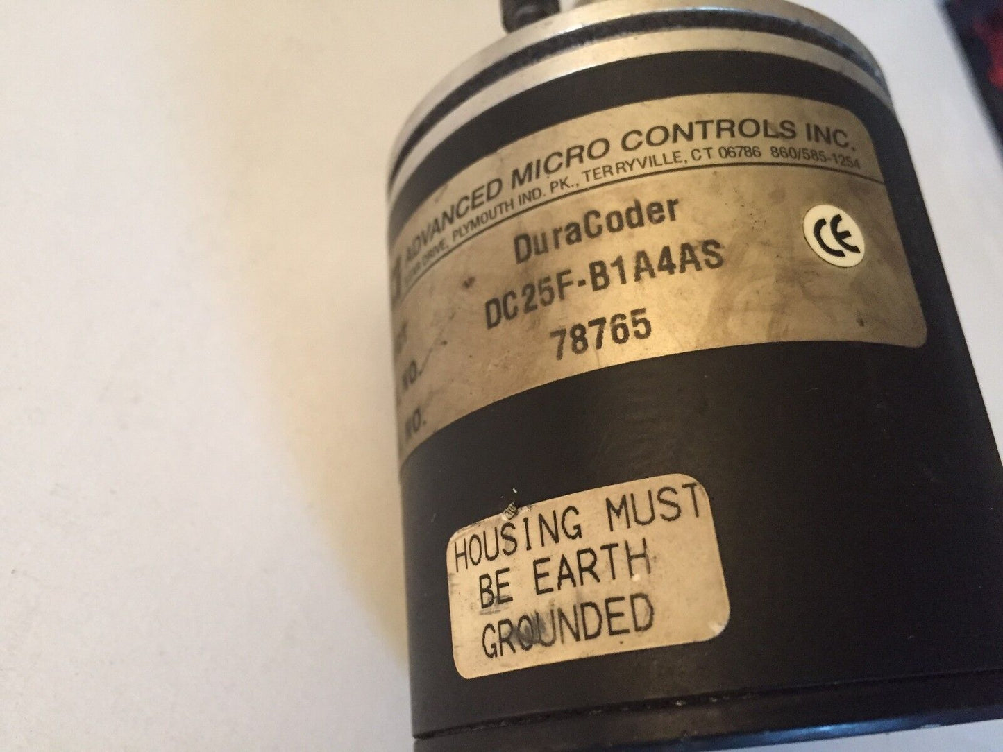 Amci Dc25f-B1a4as Duracoder Encoder, Shaft Diameter: 3/8",Encoder,Si