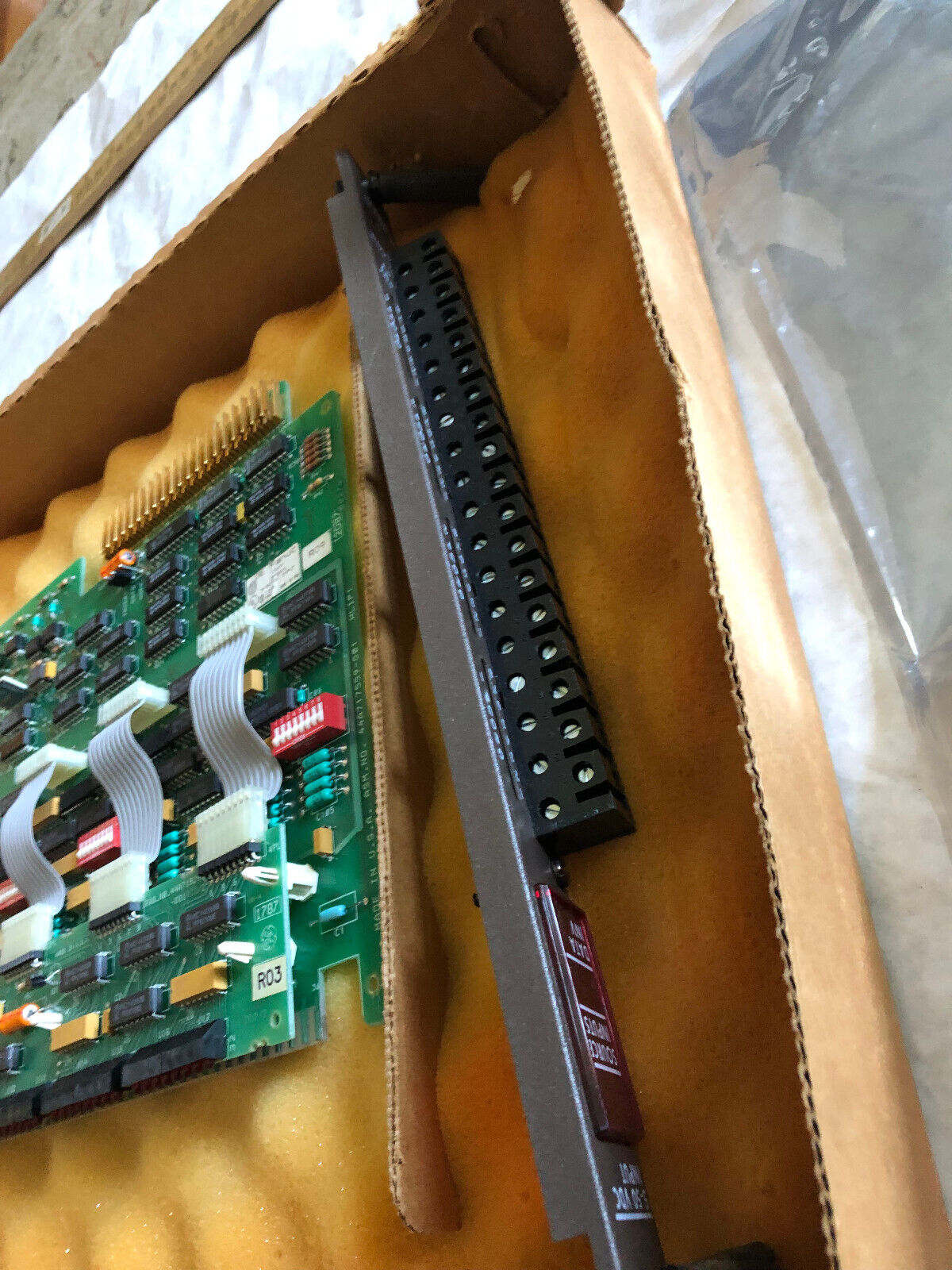 New Ge Ic600 Bf831k Hd Input. 10-50Vdc/5Dc W/ Faceplate For I/O Rack,An