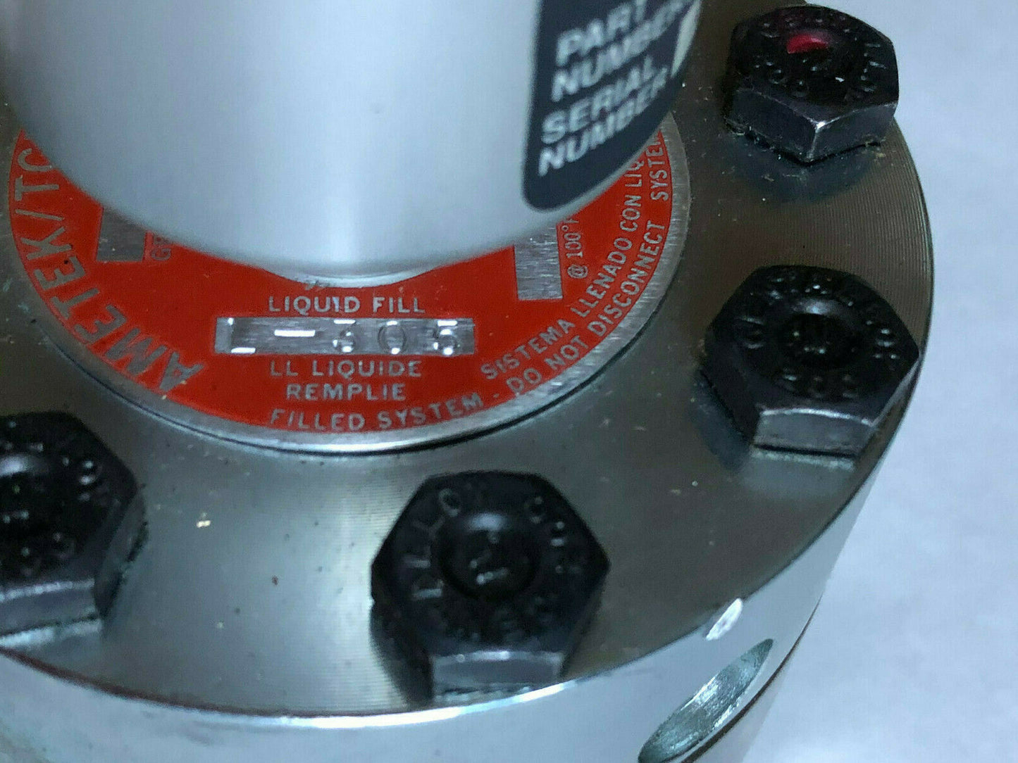 Ametek L-305,316L St Stl, 091805,Dynamic Air Da-1036661,133 E2-2 Transducer,Sg