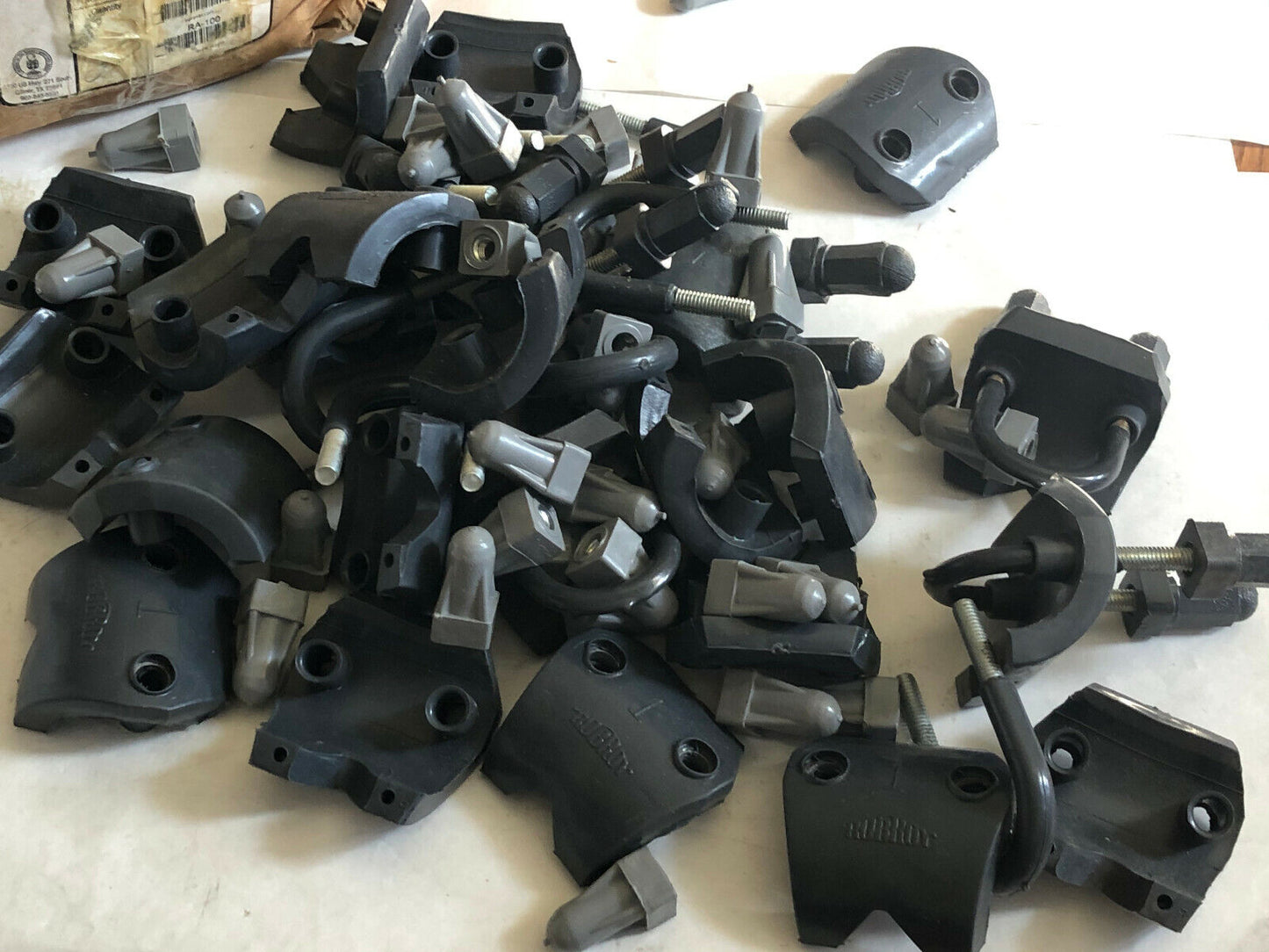 New Lot Ra Beam Clamp Shra-1 W/Coated Steel U-Bolt,Ocal 1,Aa