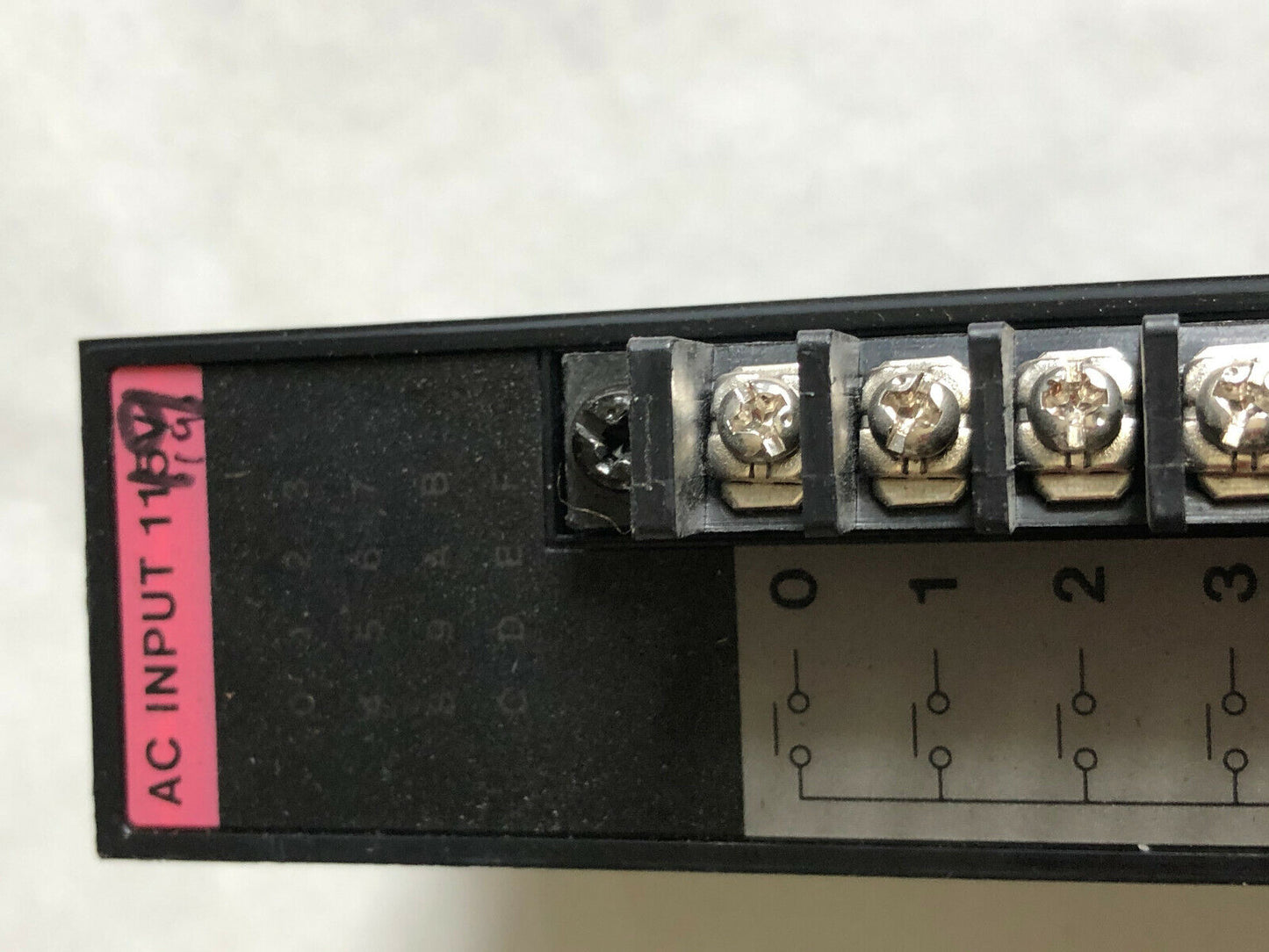 Cutler Hammer D500 Dim 1615A Input Module 85-132V 16Point,3501001,Ef