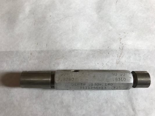The Pipe Machinery 8260,8310 Go No Go Plug Gauge Inspection Gage .8260  .8310,Ag