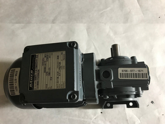 New Bauer Bs03-11U/D06la4 Electric Gear Motor 33:1 Ratio, .12 Kw 1936870-2,Ag