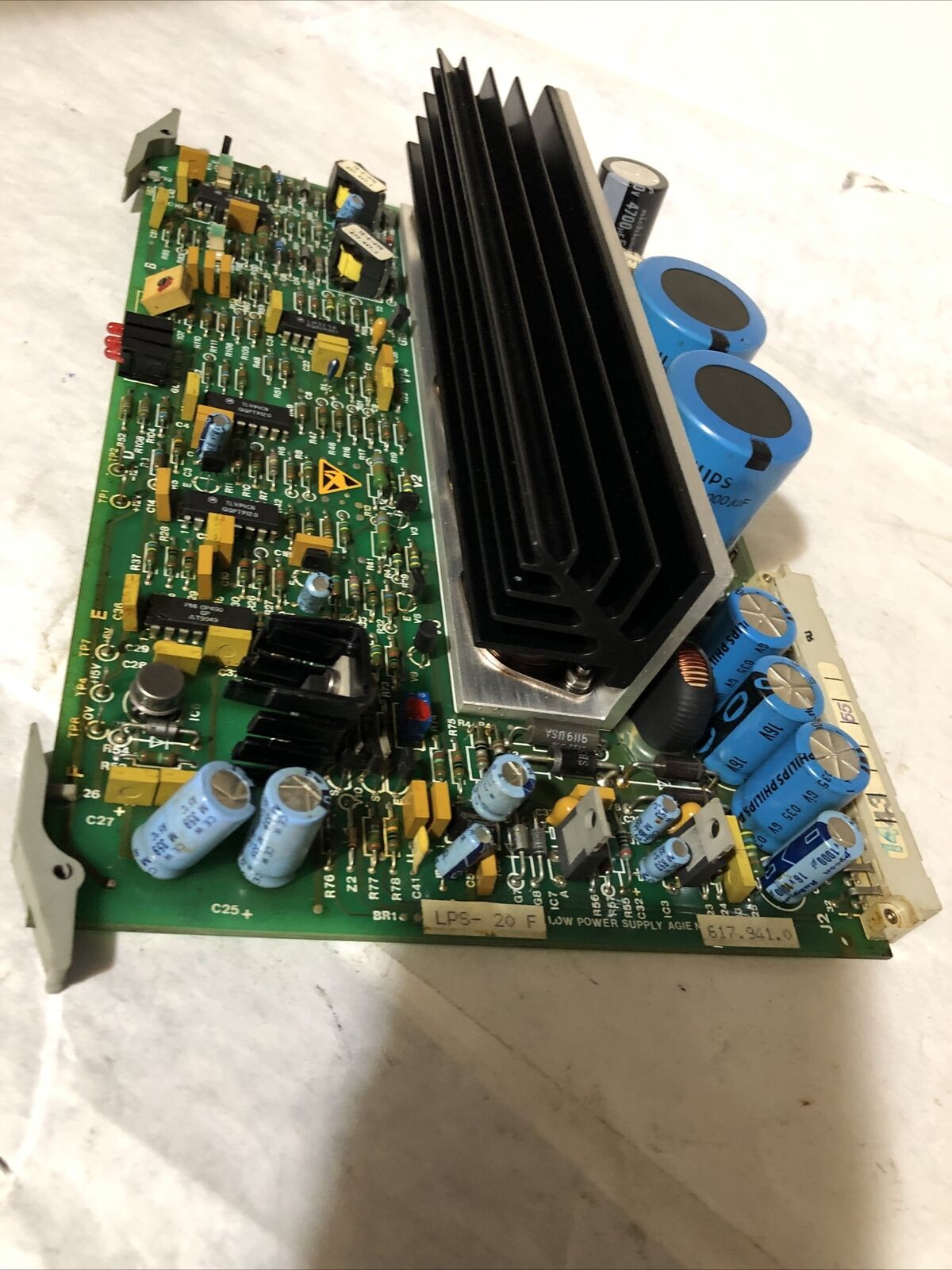Agie 617.941.0, Lps-20 F Low Power Supply Wire Edm Pcb Card, Lps-20 Circuit,Bx