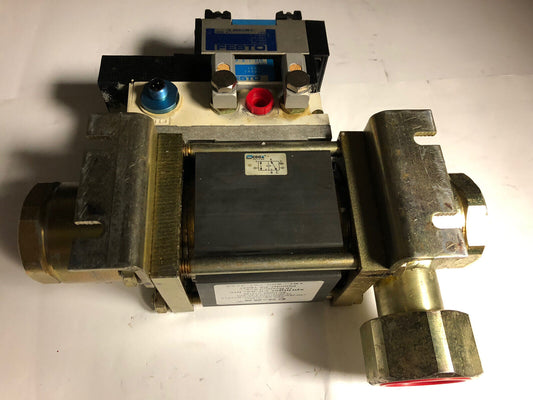 Co-Ax Vmk 25 Dr Nc,74 25C211/2P 4-8O 64A Valve  Muh-Zp-D-1-24G 1 1/2" Npt,Ex