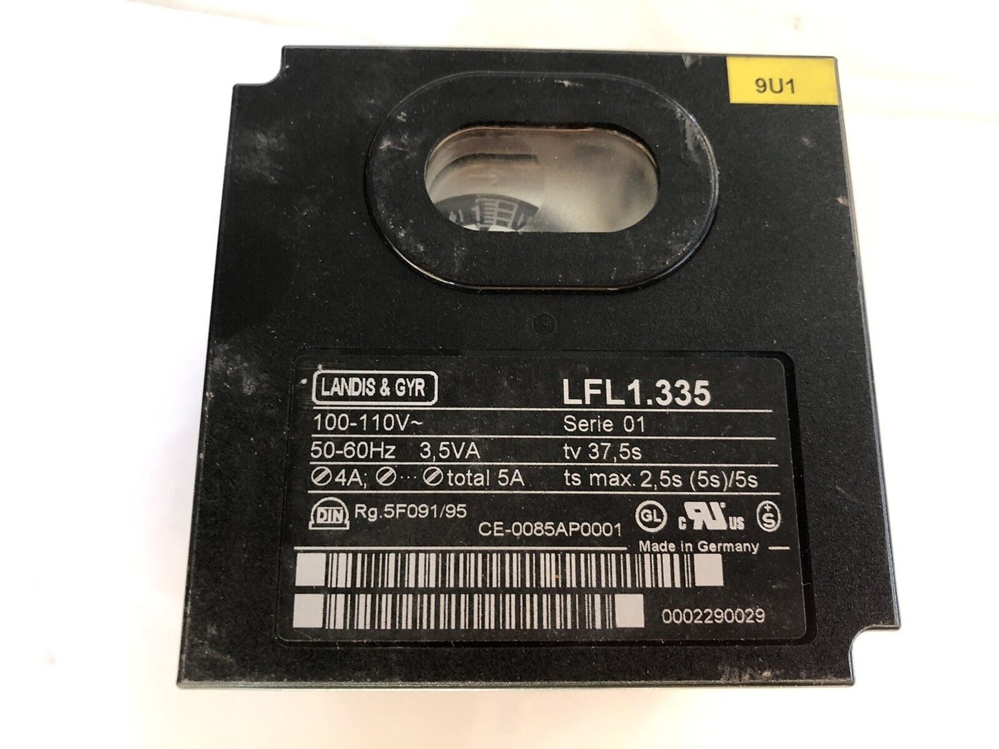 (For Parts Only) Landis & Gyr Lfl1.335 Gas Burner Controller,Lfl1335,Lfl 1335,Dk