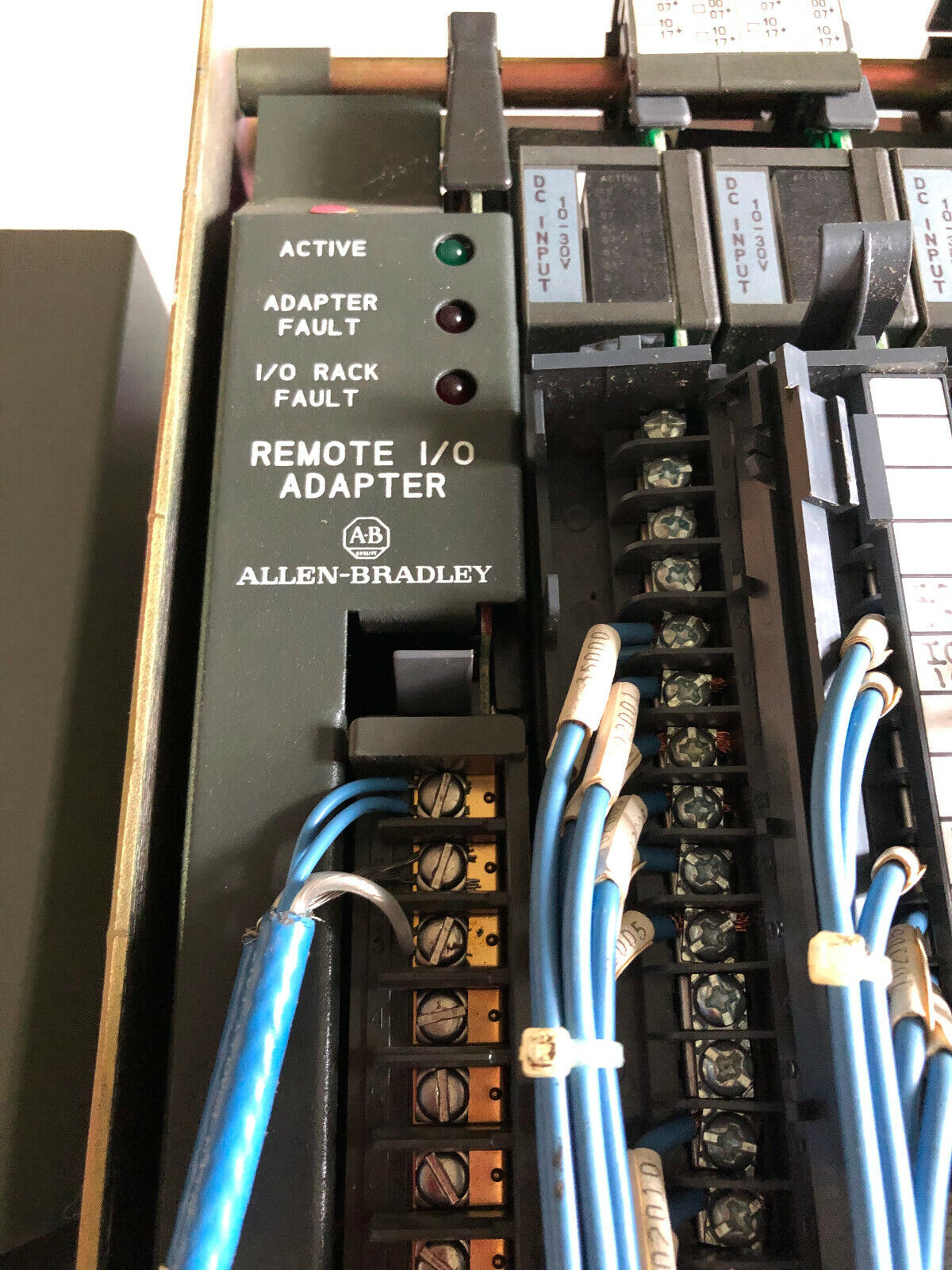 Allen Bradley 1771-08D,Remote I/O Adapter,1771-P7 Power Supply,1771-Cp1,Ae