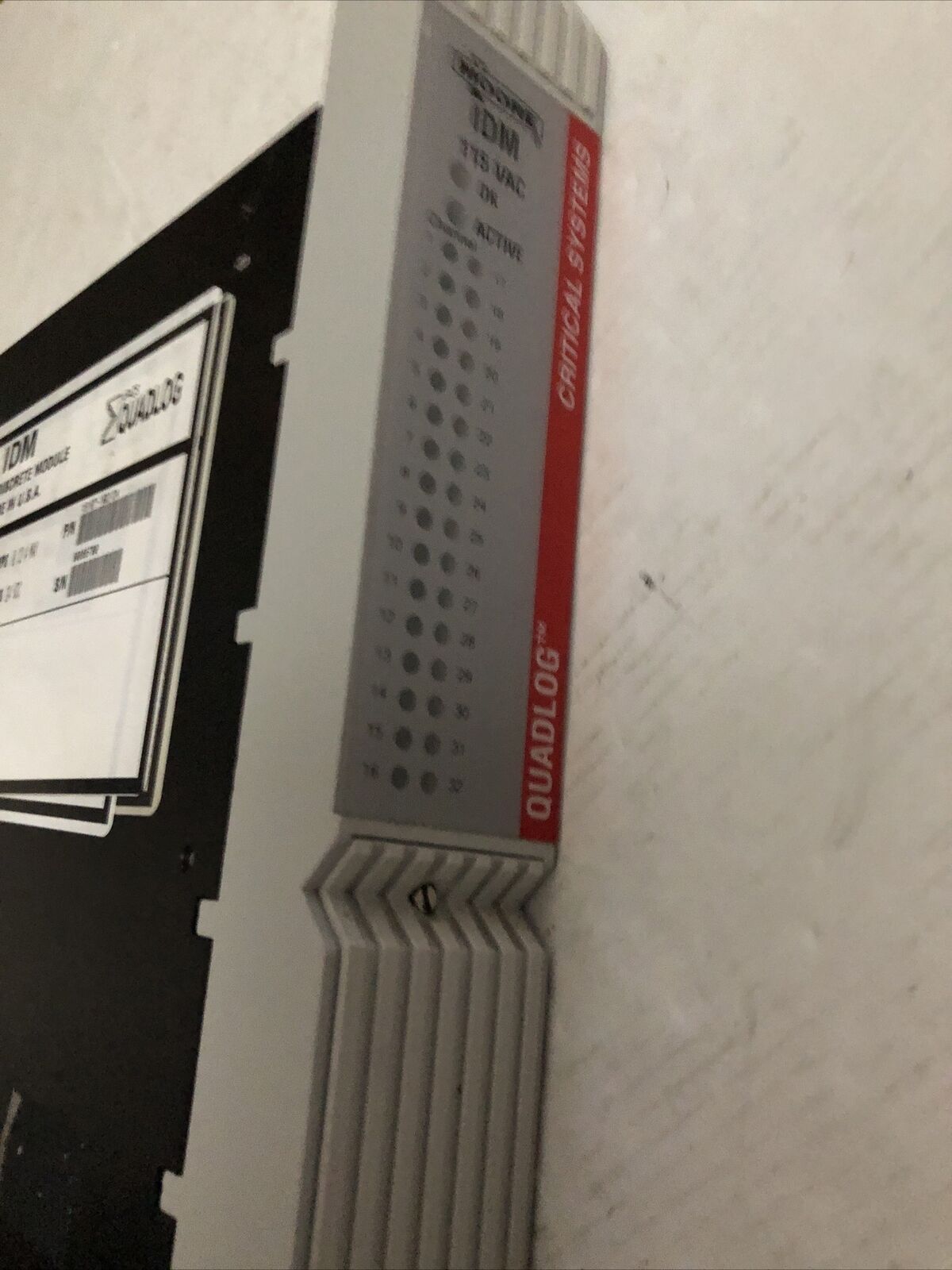 Moore Qlidm115acaan,Idm 115 Vac,Critical 24Vdc .12Amp Apacs+ Quadlog,16107,Tg,Cs