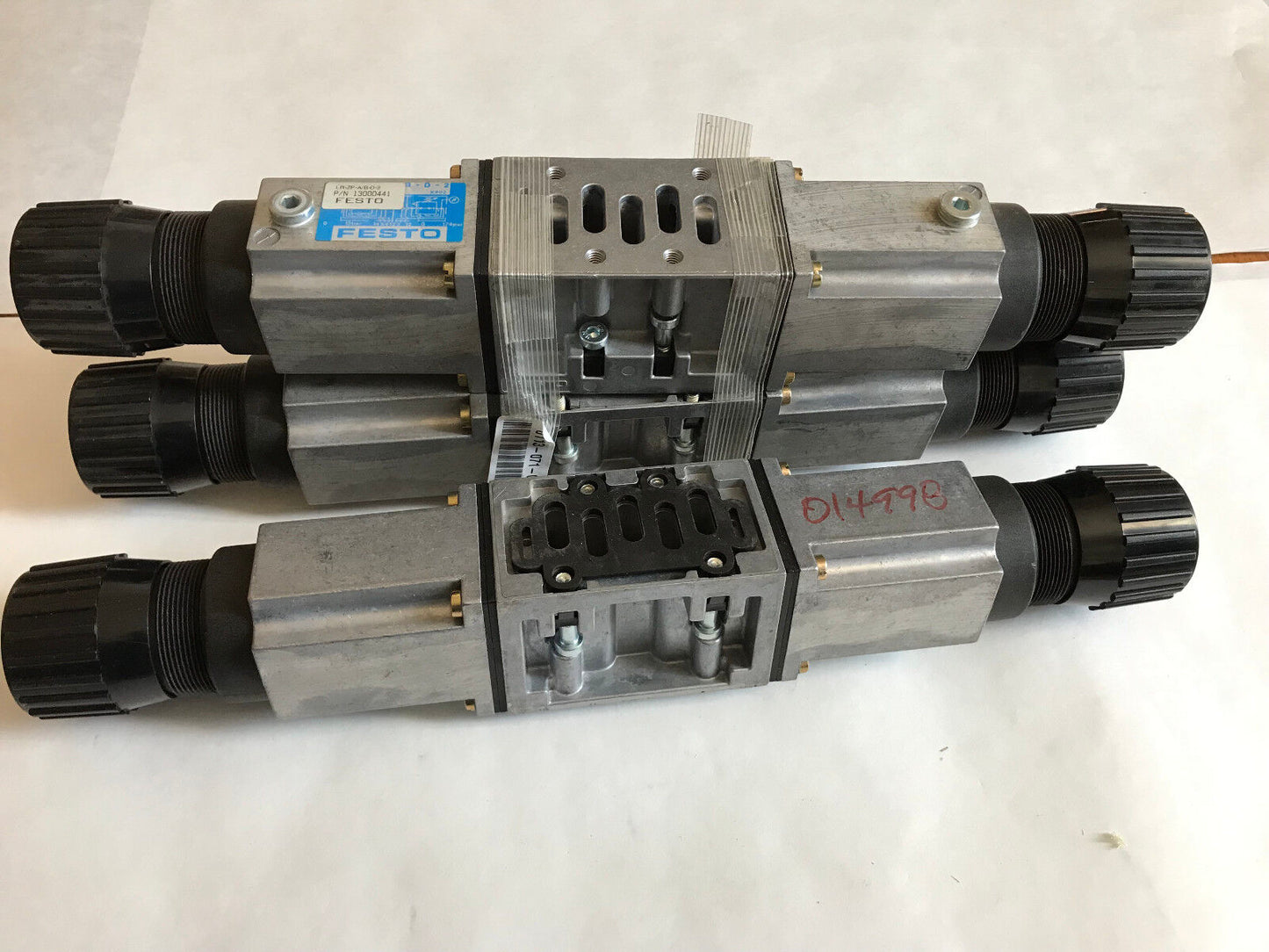 Lot 3  Festo La-Zp-A/B-D-2 Pneuamtic Pressure Regulator Plate P/N 13000441,Sd