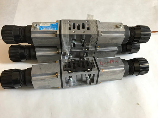 Lot 3  Festo La-Zp-A/B-D-2 Pneuamtic Pressure Regulator Plate P/N 13000441,Sd