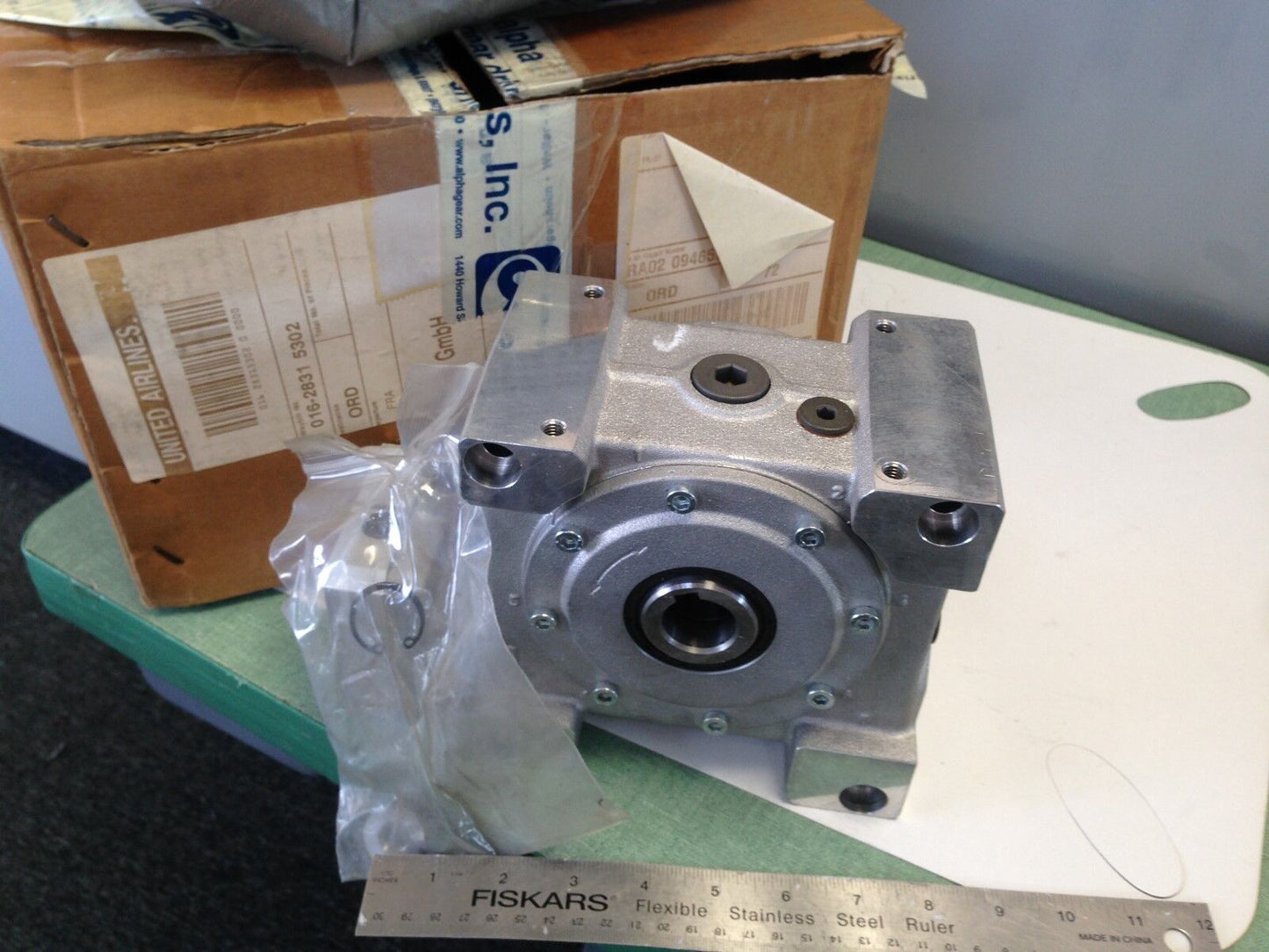 New Alpha Vdh 050-Mf1-28-131-0C V-Drive Right-Angle Servo Gear Reducer,28:0,Fa
