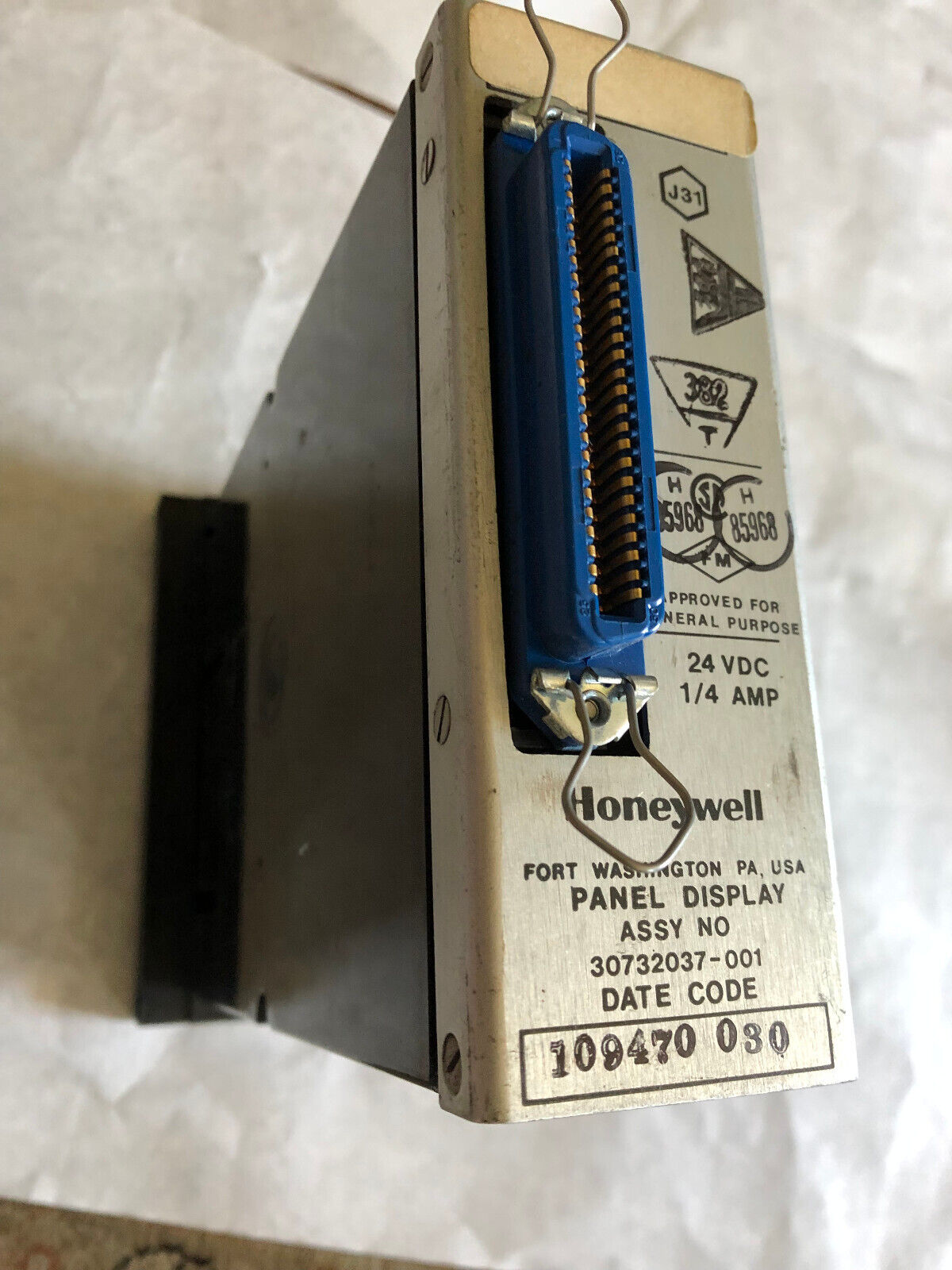 New Honeywell 30732037-001 Panel Display Module 24Vdc 1/4 Amp,30732037 001,Cx