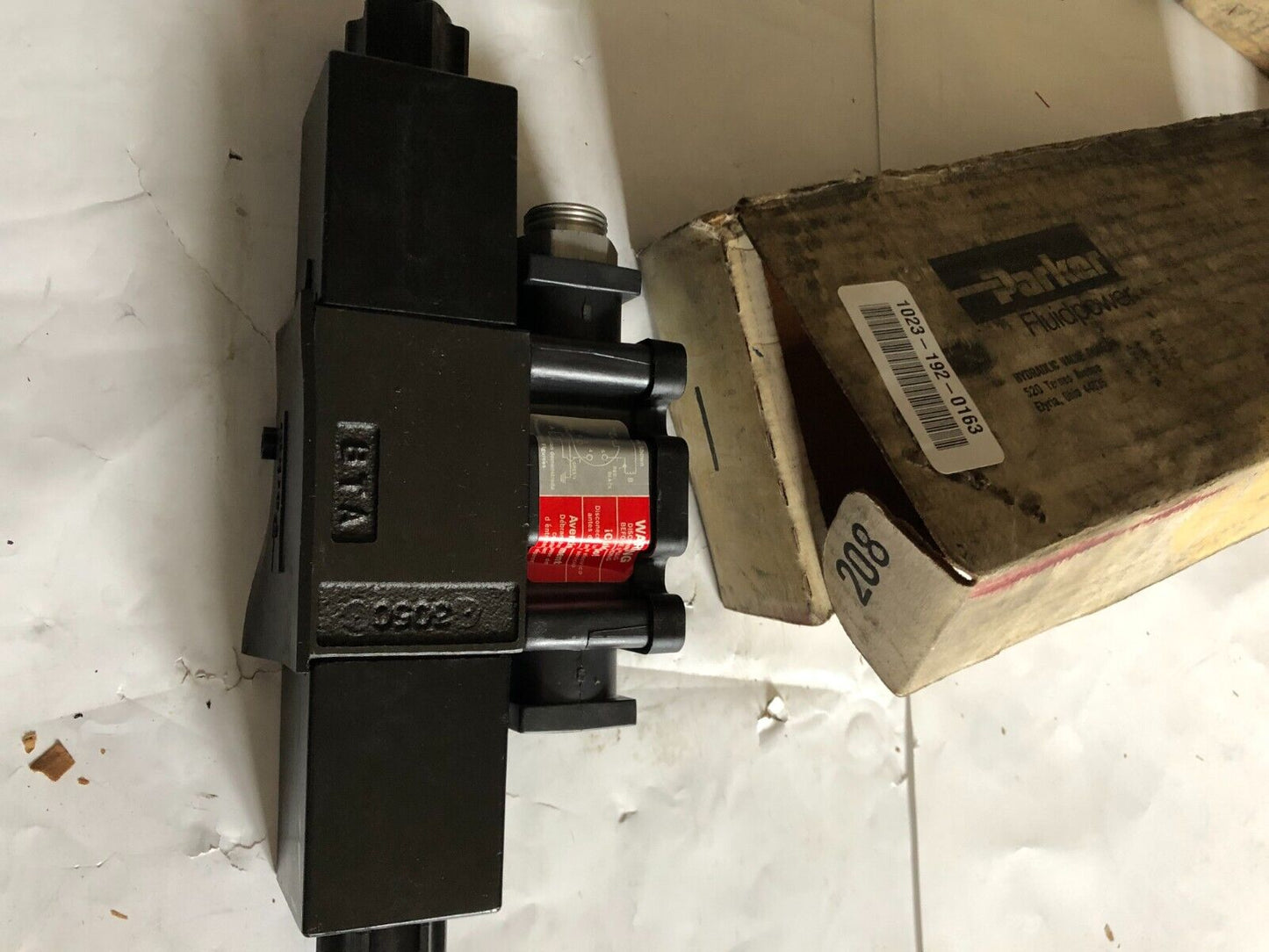 Parker Hannifin D1vw1cvjcf6 70 Solenoid Operated Directional Control Valve,Bt