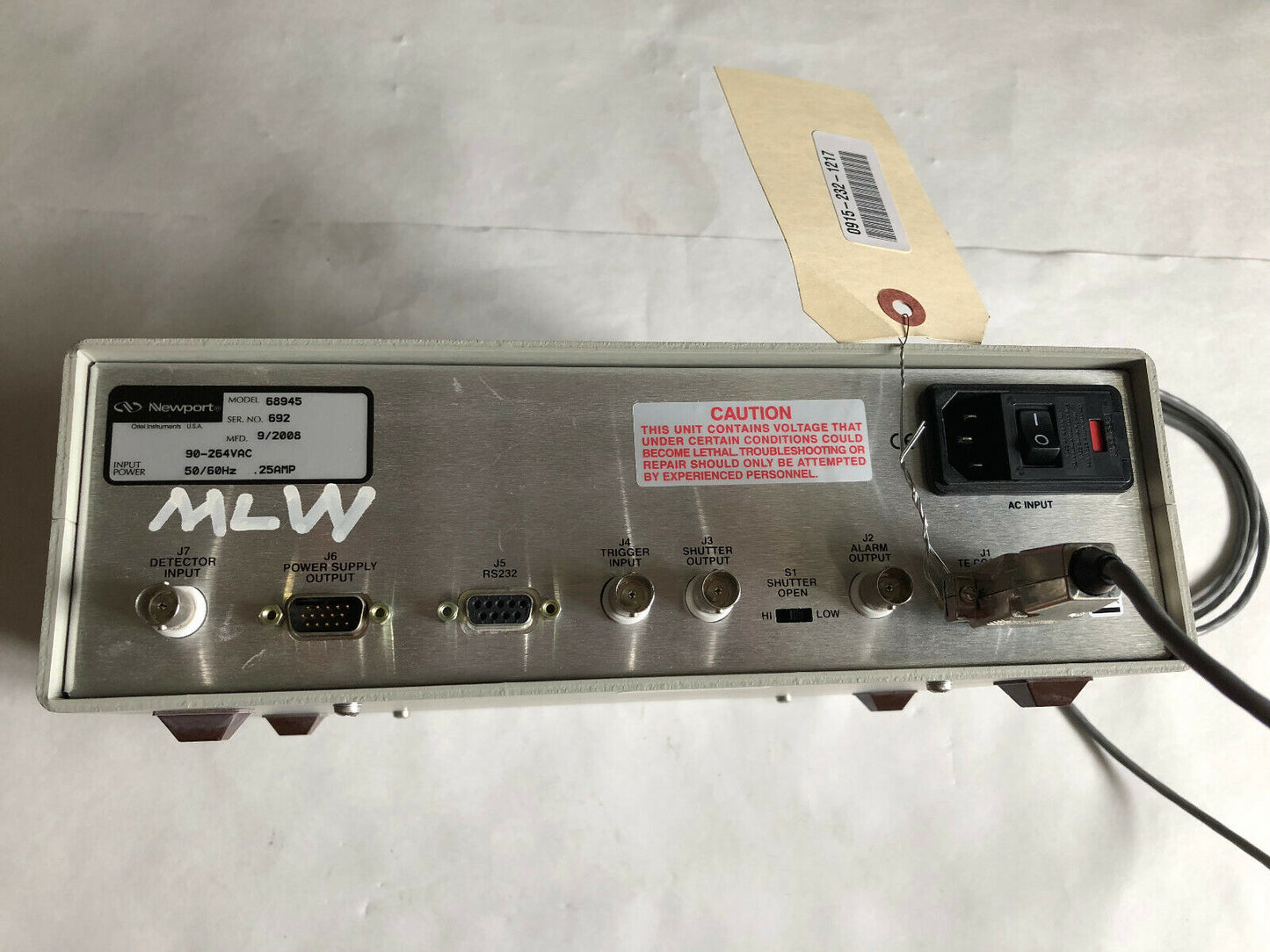 Newport 68945 Digital Exposure Controller ,Ss