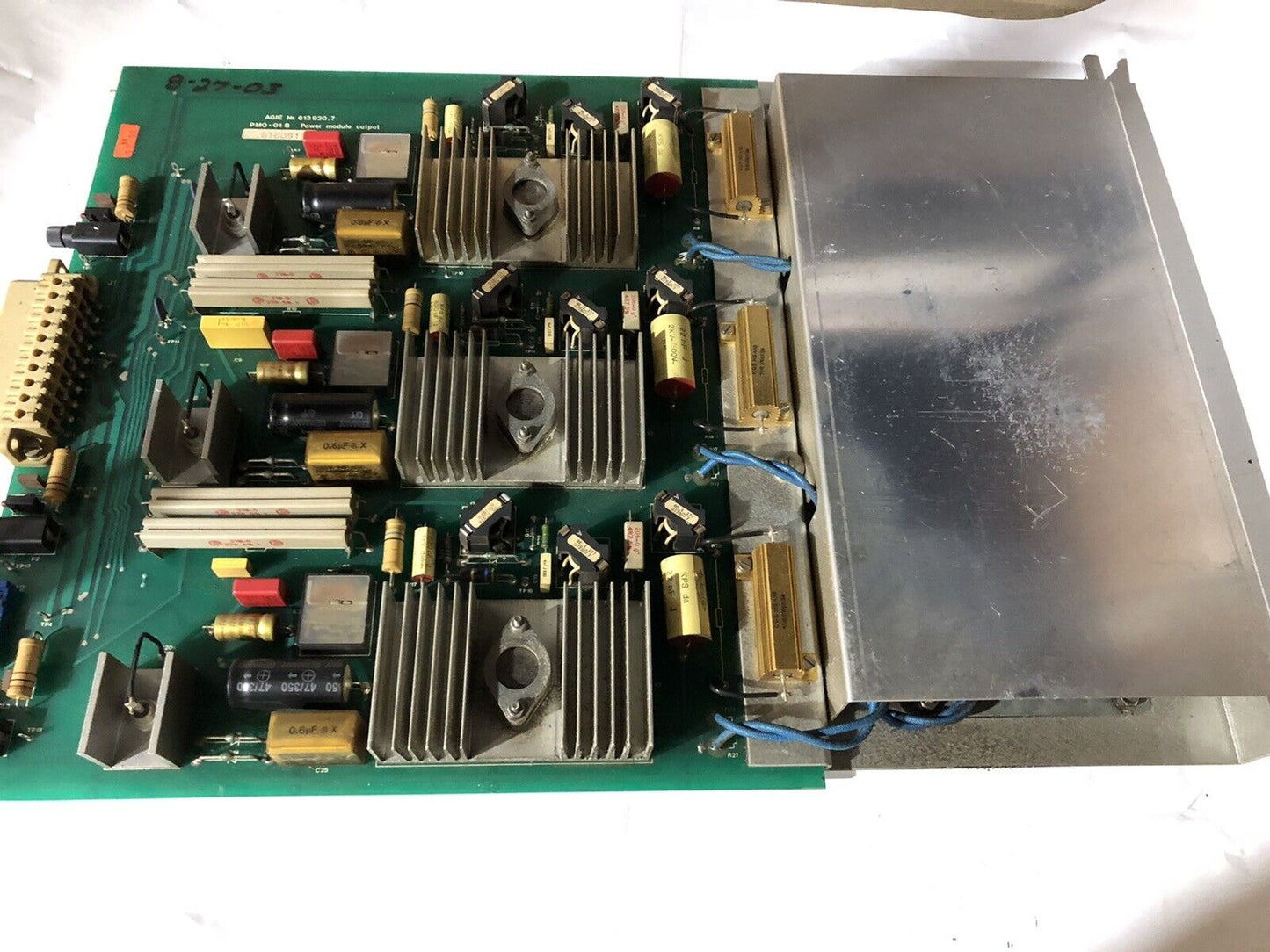 Agie 613930.7,Pcb Board Pmo-01 B  616091 A Power Module Output 613 930. 7,To