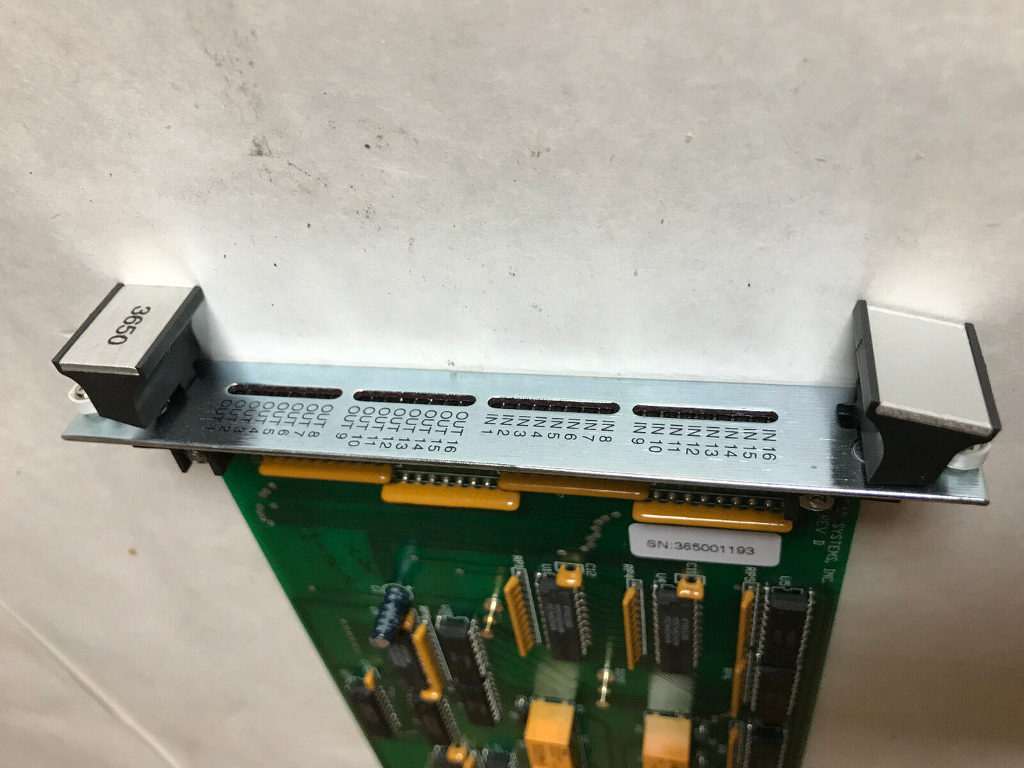 New Accu-Fab 1290 Afs-3650 Digital I/O Pcb, 16 In/Out Afs3650 Rev D 3650,Sb