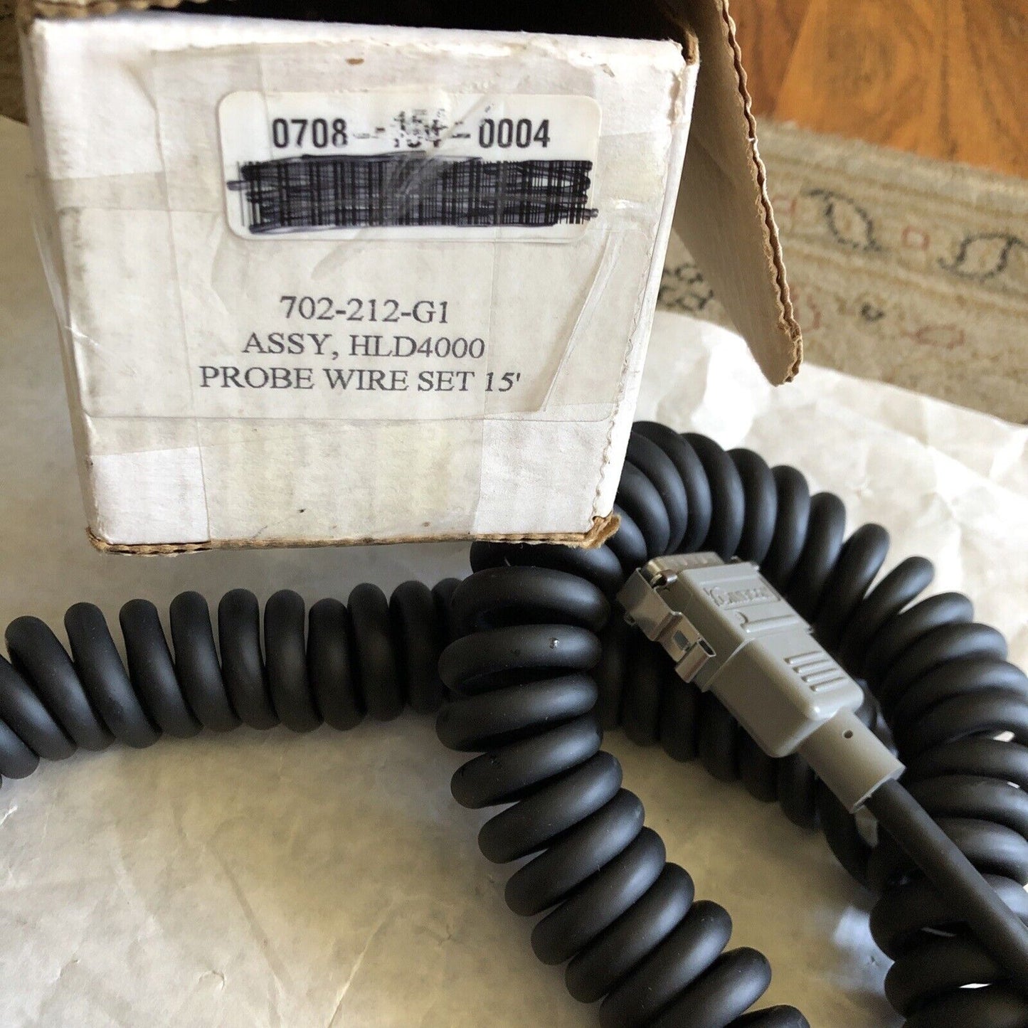 New Inficon 702-212-G1 Hld4000 Leak Detector Probe Cable Connector,Aa