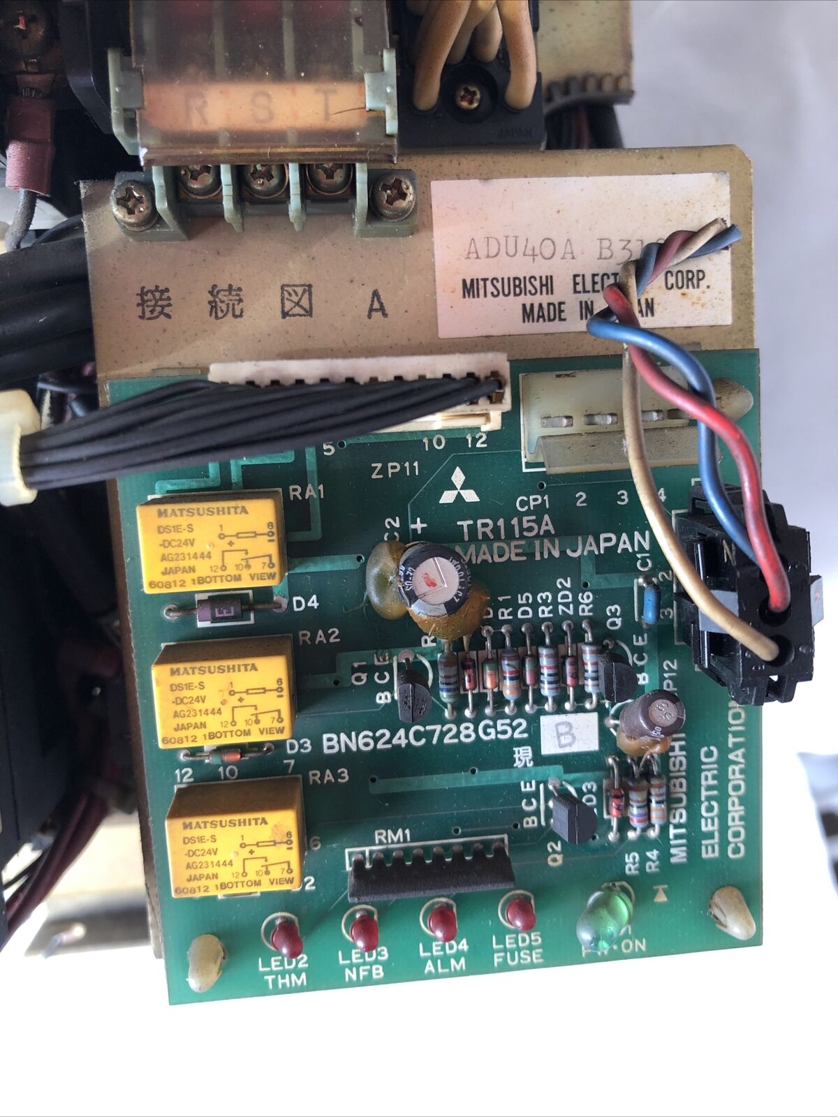 Mitsubishi Adu40a B3189 Mazak Meldas Cnc Supply Tr115a Nf30-Ss S-K20,Da