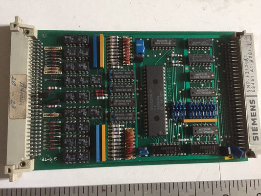 Siemens C8451-A1-A201-2,Smp-E212-A1 Parallel Output W/20 Opto Coupler,Bu