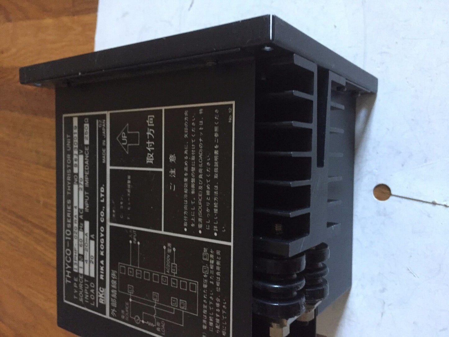 Rkc 13Phf-020Ra-4,Rika Kogyo Thyco-10 Temp Controller Thyristor Unit,Ad