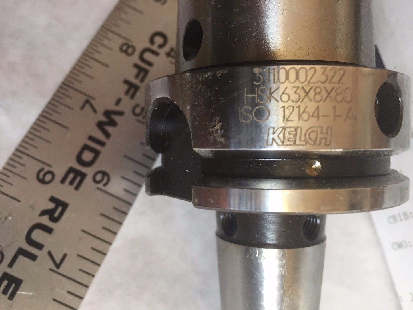 Kelch Hsk63x8x80,3110002322, I-Tec Iso12164-1-A Hsk63-A Holder,92-955-0210,Aq,Tl