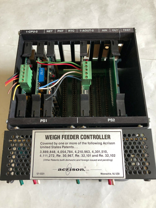 Acrison 115-0932,Apw 97-621215,1-Cpu-2 Weight Feed Controller Rack,So