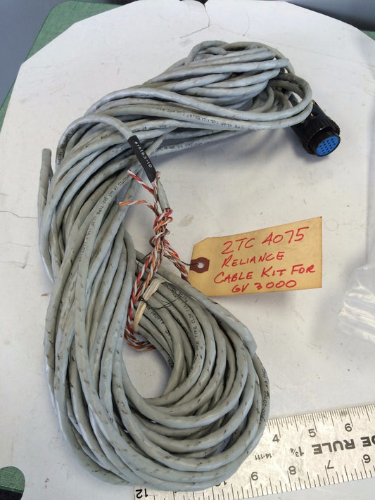 New Reliance Electric 615183-1D  Cable ,Ms Connector 1End 75Feet 2Tc4075,Cv