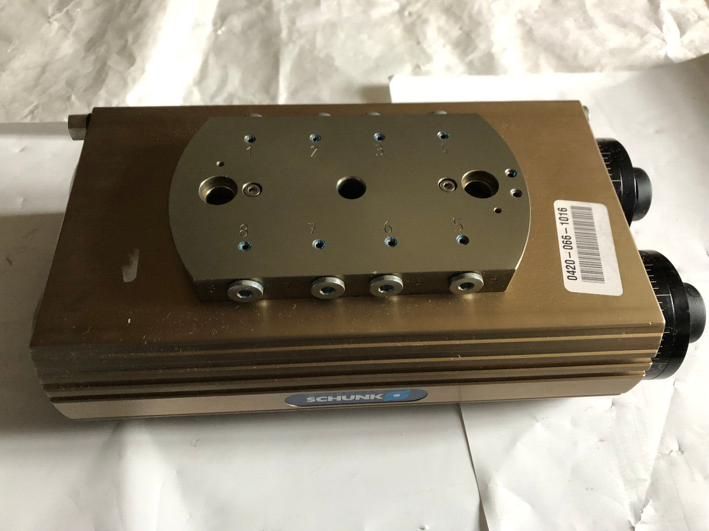 New Schunk Sru+50-W-90-3-8 Universal Swivel Unit. 362602,Bl