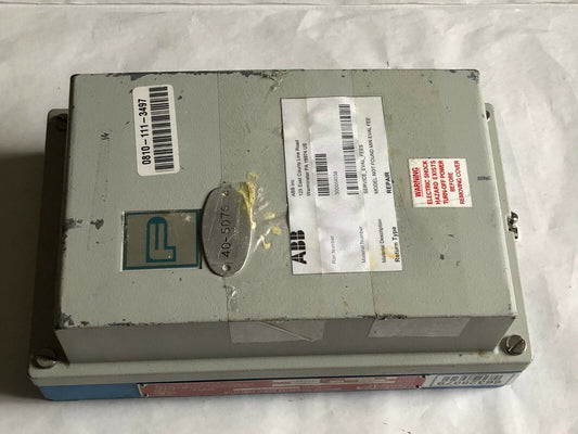 Fischer & Porter 10D14 75Dm12ps29kw12ca,Flowmeter Signal Converter 120V,Dk