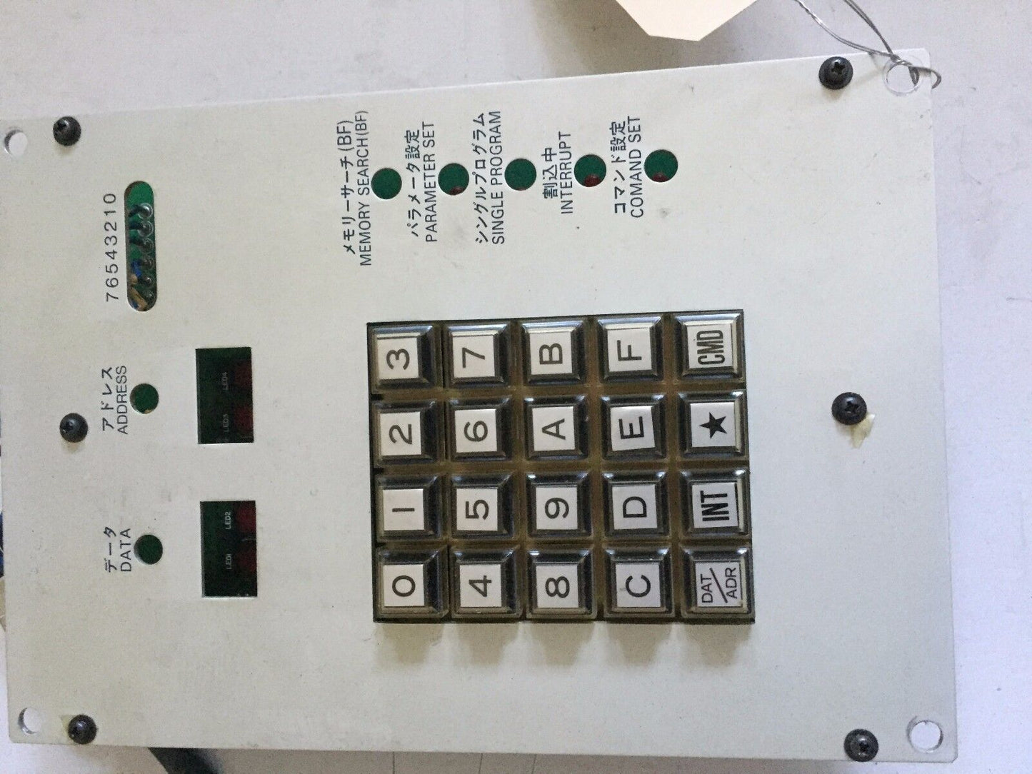 Mitsubishi Jx33ib23id,Hc74202m,76543210,Jx33ib232c Keyboard Control,Bl