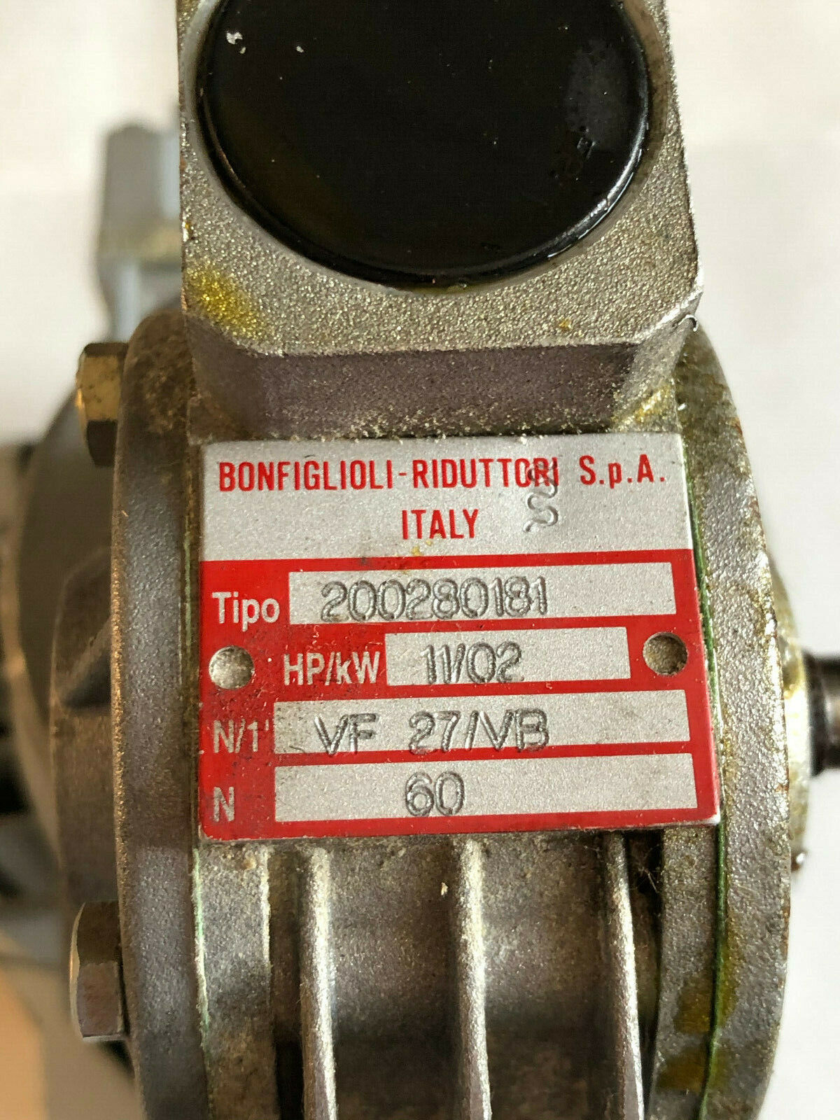 Bonfiglioli Group 830321000,Bn27 C4,200280181,Vf 27/Vb 3 Phase Motor,Dj