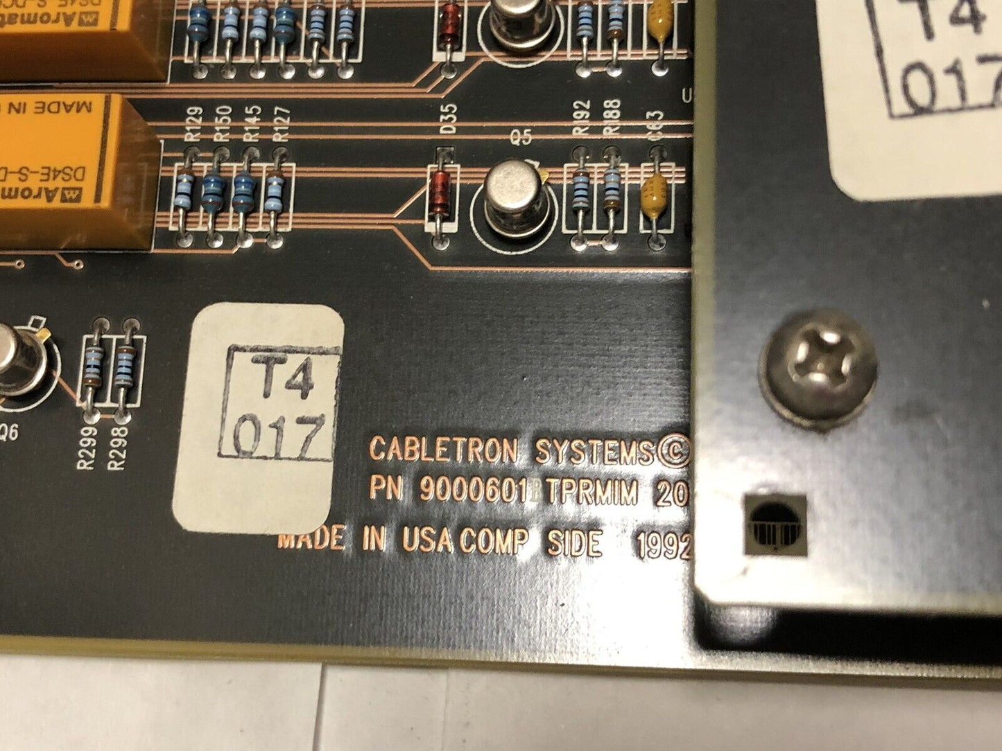 Cabletron Tprmim-22,9000586 Tprmim 2Xdb Ethernet,9000601B 20/22, Jj-45,Ej