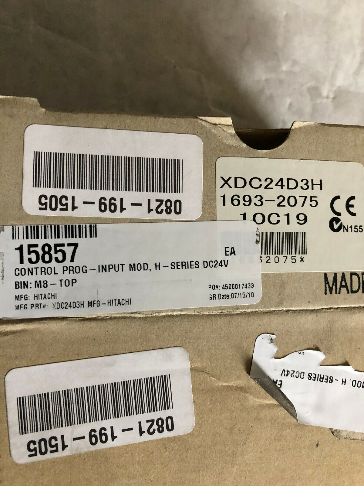 New Hitachi Xdc24d3h Dc In Platine Controller Regler 24Vdc,Xdc24d3h 03Cbb,Ec