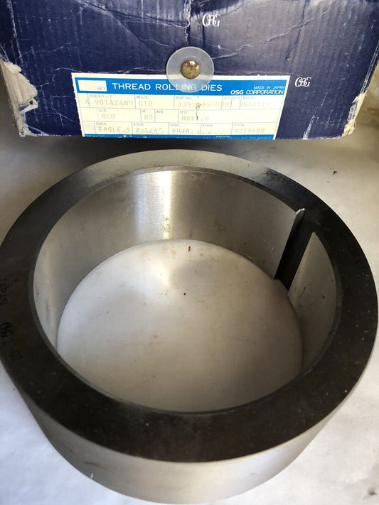 Osg Rcd92196 Eagle Recision Thred Rolling Die M6 X 1.0,5 X 2-1/4" Start-30,Tk