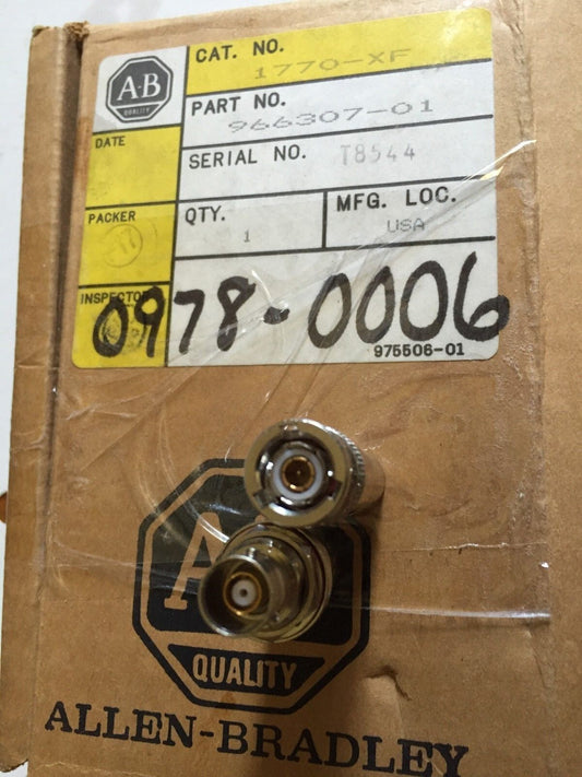 New Allen Bradley 1770-Xf,966307-01 Data Highway Terminator Set,Ea